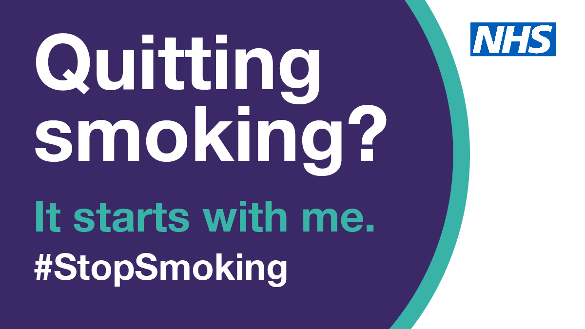 Quitting smoking? It starts with me. #StopSmoking